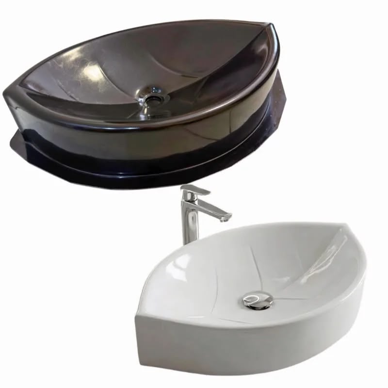 FORME DE LAVABO EN FEUILLE D’ARBRE