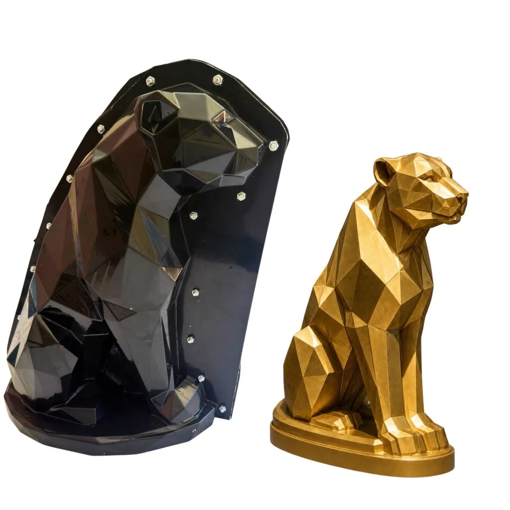 PANTHÈRE DIAMANT AVEC VIS